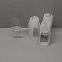 C CREST Wine Glasses Set of 8, 12oz, Lead-free, Clear, Durable Glassware