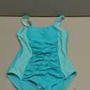 One Piece Swimsuits Women Elegant Ruched Cutout Sexy Spaghetti Strap Bathing Suits 2024 Trendy Summer Vacation Cruise Outfits 9-10Y 