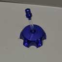 HIAORS CNC Aluminum Gas Fuel Tank Cover Cap with Breather Valve For 50cc 70cc 90cc 110cc 125cc 140cc 150cc 160cc SSR Pit Dirt Motor Bike Blue