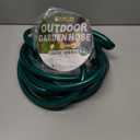 Lightweight Flexible PVC Garden Hose - 20FT Leakproof Water Hoses with Shut Off Valve and 3/4 Inch GHT Fittings for Small Yard and Outdoor Cleaning