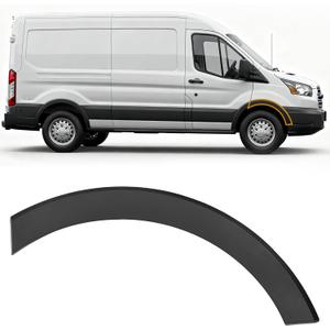 Front Passenger Side Fender Trim Compatible with 2015-2023 Ford Transit 150 250 350 350HD Front Right Door Molding Fender Flares BK3Z61278L00BB