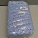 Artoid Mode 10PCS Pearl Blue Gauze Table Runner 120 Inch 10FT, Seasonal Sheer Dining Holiday Wedding Birthday Baby Shower Table Decor for Home Party