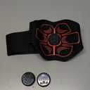 Portable EMS Abdominal Stimulator & Muscle Toner - for Home, Office, Gym Fitness and Core Strength Training