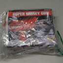 Prop Gold Money Shooter Gun that Look Real - Fake Money Gun,Fake Cash Gun that can Scatter Money Like rain, for Parties, Wedding.