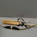 Kids Bow and Arrow Set, 24 Inch Archery Set Handmade Wooden Toy Bow and Arrow Gifts for Kids Boys Girls - Perfect for Birthdays Christmas Halloween, Cosplay Game Costume Prop Play