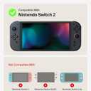 Belkin Nintendo Switch 2 Case, Travel Bag w/AirTag Holder & Storage Pocket for Up to 12 Game Cards - Portable, Lightweight Carrying Case w/Hard Shell, Soft Interior, Switch 2 Accessories - Charcoal