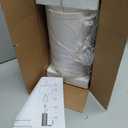 PoKat 23'' Bedside Table Lamp for Bedroom Nightstands, Birthday Gifts for Women Mom, House Warming Gifts New Home Decor, Ceramic Lamp for Living Room, White Modern Bedroom Lamp