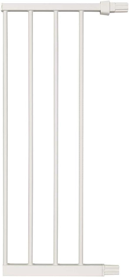 MidWest Homes for Pets Steel Pet Gate Extension; Pet Gate Extension Measures 11' Wide x 29' High in Soft White (Fits MW Model # 2929SW)