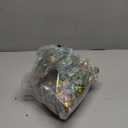 Civaner 10 Pcs Inflatable Glitter Beach Balls 16 Inch Large Sparkly Confetti Pool Balls for Christmas Party Decorations Clear Blow up Balloon Toys for Birthday 2025 New Year Summer(Gold)