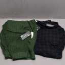 Blooming Jelly Womens Lounge Set Cute Long Sleeve Pajama Sets Casual 2 Piece Pj Outfit Fall Sleepwear Pockets (XX-Large, Green Plaid)