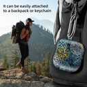 Compatible with AirPod 4th Generation 2024 Case, Shockproof Anti-Drop Protective Cover, Cute Case for Women Men with Keychain(Machinery)