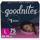 Goodnites Girls' Nighttime Bedwetting Underwear - (10-12 Size and 25 Count)