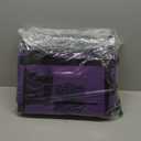 Stadium Seat for Bleachers with Back Support and Wide Padded Cushion Stadium Chair - Includes Shoulder Strap and Cup Holder (Purple)