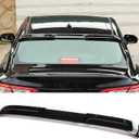 Roof Spoiler Compatible with Toyota Camry 2024 2023 2022 2021 2020 2019 2018 Rear Roof Spoiler Tail Wing(Glossy Black) (Glossy Black)