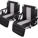 Stadium Seats for Bleachers Portable Bleacher Chairs W/Cushion