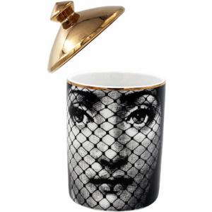 Big Eye Starry Sky Aromatherapy Candle Jar With Lid Ceramic Makecup Cotton Swab Holder Home Deocrative Bottler, Home Fireplace Kitchen Dining Decor For Living Room Knick Knacks Candle Holders (F9) (F9)