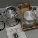 Milk Frother and Steamer, Large Capacity & Detachable Electric Milk Frother, Automatic Warm and Cold Foam Maker, Hot Chocolate Maker, Stainless Steel Jug, 30.44Oz./900ML (Silver)