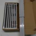 HiYZ Expandable Drawer Dividers - 12.6-22.8'' Adjustable Drawers Organizers for Kitchen Utensils, Drawer Separators in Bedroom, Dresser, Office, Bathroom, Fridge, 3 Pack Long Dividers-Clear