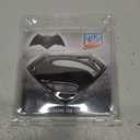 Fan Emblems Superman 3D Car Badge - Batman v Superman: Dawn of Justice Logo (Black Chrome)