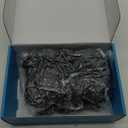 Memory Foam Seat Chair Cushion for Relieves Back Sciatica Pain Tailbone Pain Coccyx Degenerating Disc Orthopedic Osteoarthritis Prostate Cushion Low Back Pain Cushion Hip Shaping (Dark Gray)