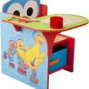 Delta Children Chair Desk With Storage Bin, Sesame Street, 1 Count