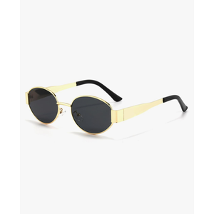 Sunglasses For Women And Men UV400 Sun Glasses Alloy Oval Eyewear