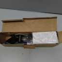 Taozun Towel Bar - Towel Holder with 2 Packs Adhesive Hooks Black 16-Inch Hand Towel Rack Stick on Wall, Stainless Steel Bathroom Hardware Accessory Kit