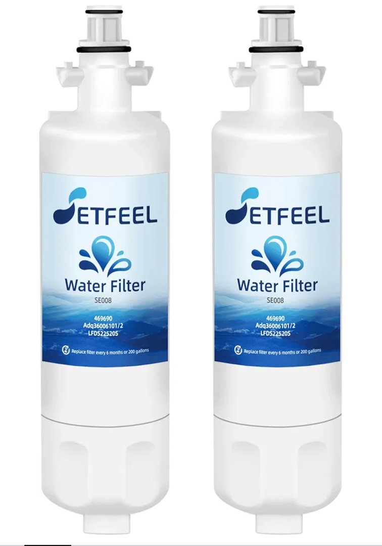 9690 Water Filter Replacement for Kenmore Elite Refrigerator 795, 46-9690, LG LT700P Adq36006101 Adq360061 Lfds22520s Adq36006102 Lfxc24726s Lfxc29626s Rwf1200a Water Filter, 2-Pack SETFEEL