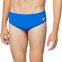 Speedo Mens Swimsuit Brief Endurance+ Solid Adult (Black, M)