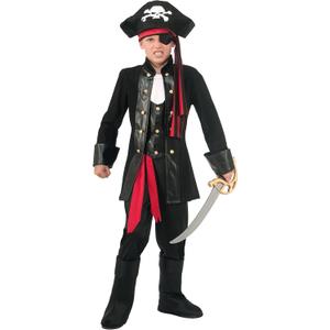 Rubies Boy's Forum Seven Seas Pirate Costume, S