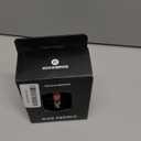 ROCKBROS 4 Bearings Mountain Bike Pedals MTB Padals Platform Flat Bike Pedals Aluminum Alloy 9/16" (Black)