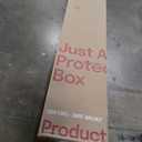 NTC Gem Wooden Bed Frame with Headboard, Crafted from Walnut, Rubber Wood with Silent Slats and Wood Central Supports, 1000 Lb Capacity, Effortless Assembly, King - Dark Walnut