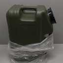 5 Gallon Water Jug, Camping Water Container, BPA Free Portable Water Dispenser with Spigot, Leak-Proof Large Camping Water Jug for Emergency Storage