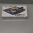 TECXERLLON 10.26'' Portable Apple CarPlay Screen for Car with 4K Dash Cam & 1080P HD Backup Camera, Wireless Car Play & Android Auto with OTA,GPS Navigation, Airplay, Mirror Link