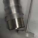 Diydeg Cookie Press Maker, Stainless Steel DIY Icing Piping Kit with 6 Interchangeable Nozzles, Effortless Versatile Cookie Press for Cake Dessert Decorating Baking Tool