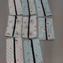 8 Pieces Purse Tissue Holder Reusable Travel Tissue Pouch Fabric Zipper Purse for Bag Car Office Home(Fresh)