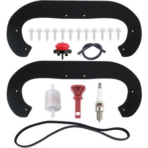 ANTO 753-06469 Snow Blower Paddles for MTD RM2100 RM2120 RM2140 31AS2S1E704 31A-2M1E706 31AS2T5F711 Snow Thrower with 754-04050 Belt