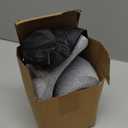 SZXYX Travel Pillows - 100% Pure Memory Foam Neck Pillow for Airplanes, Comfortable Breathable Cover, 360 Support Stowable Pillows for Sleeping, Car, Airport Travel Essentials Dark Grey