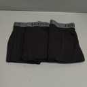 Hanes Men's Stay Dry Pouch Boxer Briefs, Performance Stretch Boxer Brief With Leak Protection, 3-pack (Black, S)