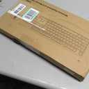 Wireless Keyboard and Mouse Combo, Full-Sized 2.4GHz Wireless Keyboard with Comfortable Palm Rest and Optical Wireless Mouse for Windows, Mac OS PC/Desktops/Computer/Laptops (Black)