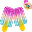 2PCS Ice Cream Squeeze Squishy,Ice Cream Squeeze Toys,Slow Rise Sensory Fidget Toy for Stress & Anxiety Relief,Summer Sensory Stress Relief Toy,Holiday Party Favors