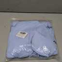 OMEWEE Tennis Dresses for Women: Ruffle Cami Bubble Dress with Built in Shorts and Bra-for Tennis, Golf, Gym (Blue, M)