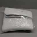 OLANLY Memory Foam Bath Mat 36x24, Super Soft Absorbent Bathroom Rugs, Quick Dry, Machine Washable Shower Floor Rugs, Bathmat Carpet, Bathroom Home Decor Accessories, White