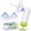 FSA HSA Choking Rescue Device Portable Suction Rescue Device First Aid Kit for Kids and Adults Portable Airway Suction Device for Children and Adults-Home Kit 5 Piece Set