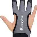5 x Seektop Archery Gloves Shooting Hunting Leather Three Finger Protector for Youth Adult Beginner