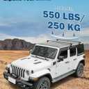 JOYTUTUS Roof Rack Cross Bars Compatible with 2007-2026 Wrangler JK JL & Gladiator JT (Only for Hard Top), 550 LBS Roof Top Crossbars Luggage Kayak Ski Bike Cargo Carrier Bars