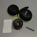 MAGICYOYO K2 Crystal Black Yoyo Professional, Responsive Yoyo for Kids Beginners with Extra Unresponsive Yo Yo Bearing, Pro Plastic Trick Yo Yo for Adults+12 Stings+Bearing Removal Tool+Storage Bag