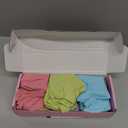 Comfoex 12 Pairs Girls Athletic Ankle Socks for 4-6 6-8 8-10 Years Old - Cotton Short Socks for Little Big Kids