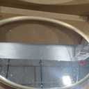 Brushed Gold Oval Bathroom Mirror, 20x28 Inch Oval Mirror
Vanity Wall Mirror, Wide Inner-Curved Aluminum Framed, HD Tempered Glass, Moisture & Rust Resistant, for Bedroom, Entryway