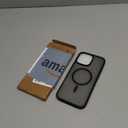 SUPFINE Magnetic for iPhone 16 Pro Max Case (Compatible with MagSafe) (Military Grade Drop Protection) Translucent Matte Shockproof Phone Cover, Black